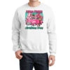 Pink Farm Fresh Christmas Trees Truck Crewneck Sweatshirt -Noel Outfits Store pmd.2526355544.32.25087083.s3.1 front white2 ffffff none x0y0 124 800x800 1