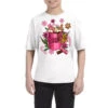 Pink Christmas Hot Chocolate Coffee Cup Youth Tee -Noel Outfits Store pmd.2526358898.37.25087077.s3.1 front white2 ffffff none x0y0 129 800x800 1