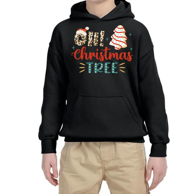 Oh! Christmas Tree Svg Youth Hoodie 3 Oh! Christmas Tree Svg Youth Hoodie
