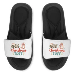Oh! Christmas Tree Svg Slide Sandal