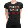 Stressed Blessed And Christmas Obsesse Ladies Fitted T-Shirt -Noel Outfits Store pmd.2526384588.36.25088381.s3.1 front black2 ffffff none x0y0 154 800x800 1
