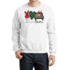 Peace Love Christmas Sublimation Crewneck Sweatshirt -Noel Outfits Store pmd.2526389933.32.25088423.s3.1 front white2 ffffff none x0y0 124 800x800 1