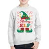 Elf Mommy Elf Christmas Youth Sweatshirt -Noel Outfits Store pmd.2526392774.52.25089237.s3.1 front white2 ffffff none x7.5y0 154 800x800 1