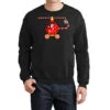 Santa Christmas Holiday Helicopter Crewneck Sweatshirt -Noel Outfits Store pmd.2526393249.32.25089240.s3.1 front black2 ffffff none x0y0 124 800x800 1