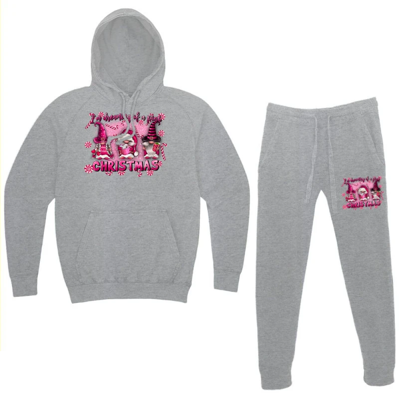 I'm Dreaming Of A Pink Christmas Hoodie & Jogger Set 5 I'm Dreaming Of A Pink Christmas Hoodie & Jogger Set - Image 3