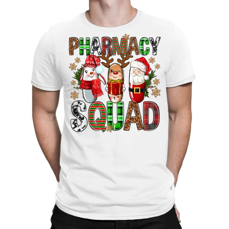 Pharmacy Squad Christmas T-Shirt 3 Pharmacy Squad Christmas T-Shirt