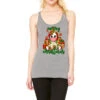 Merry Christmas Unicorn Racerback Tank -Noel Outfits Store pmd.2526444267.45.25087007.s3.1 front grey2 ffffff none x7y0 130 800x800 1