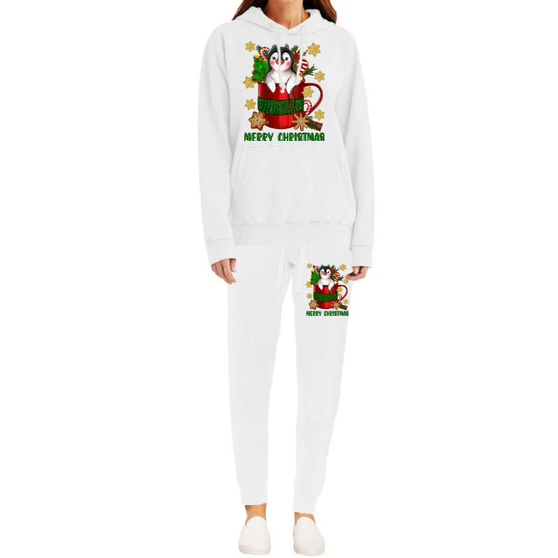 Merry Christmas Hot Chocolate Coffee Cup With Cute Hoodie & Jogger Set 4 Merry Christmas Hot Chocolate Coffee Cup With Cute Hoodie & Jogger Set - Image 2