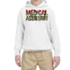 Medical Assistant Christmas Youth Hoodie -Noel Outfits Store pmd.2526522198.53.25091854.s3.1 front white2 ffffff none x0y0 113 800x800 1