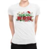 Registered Nurse Christmas Ladies Fitted T-Shirt -Noel Outfits Store pmd.2526592624.36.25093866.s3.1 front white2 ffffff none x0y0 154 800x800 1