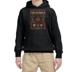 Avatar Firebending Iroh Christmas Youth Hoodie
