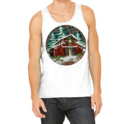 Barn Christmas Tank Top