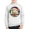 Charolais Cow Christmas Youth Sweatshirt
