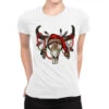 Western Christmas Bull Skull Ladies Fitted T-Shirt -Noel Outfits Store pmd.2526678007.36.25095111.s3.1 front white2 ffffff none x0y0 154 800x800 1
