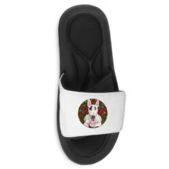 Christmas Bull Terrier Slide Sandal -Noel Outfits Store pmd.2526678192.202.25095115.s3.1 front customized1 f5f5f5 none x85y63.5 70 800x800 1