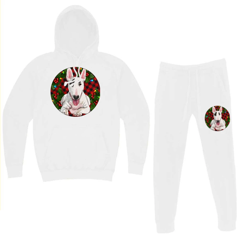 Christmas Bull Terrier Hoodie & Jogger Set 5 Christmas Bull Terrier Hoodie & Jogger Set - Image 3