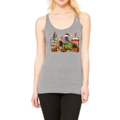 Christmas Coffee Cups With Pitbull Racerback Tank