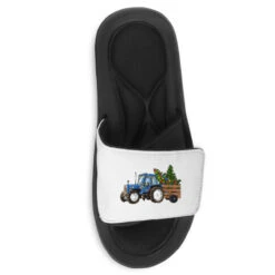 Blue Christmas Tractor Slide Sandal -Noel Outfits Store pmd.2526693388.202.25095188.s3.1 front customized1 f5f5f5 none x75y70 90 800x800 1