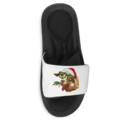 Christmas Glasses Goat Slide Sandal -Noel Outfits Store pmd.2526694674.202.25095193.s3.1 front customized1 f5f5f5 none x75y56.5 90 800x800 1