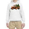 Christmas Orange Farm Tractor Youth Hoodie -Noel Outfits Store pmd.2526699288.53.25095228.s3.1 front white2 ffffff none x0y0 113 800x800 1