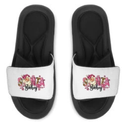 Santa Baby Pink Christmas Slide Sandal