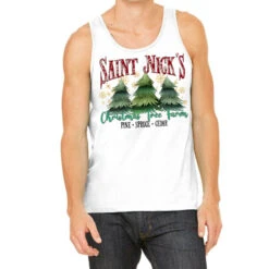 Saint Nick's Christmas Tree Farm Tank Top