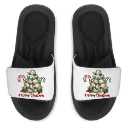 Merry Christmas Volleyball Slide Sandal