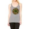 Leopard Christmas Sunflower Racerback Tank -Noel Outfits Store pmd.2526793008.45.25097100.s3.1 front grey2 ffffff none x0y0 144 800x800 1