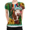 Western Christmas Cow All Over Women's T-shirt -Noel Outfits Store pmd.2526803943.108.25097255.s3.1 front customized2 f5f5f5 none x45y1 294 800x800 1