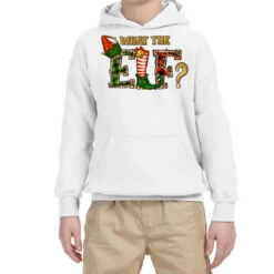 What The Elf Christmas Youth Hoodie
