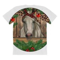 Christmas Horse All Over Women's T-shirt -Noel Outfits Store pmd.2526805354.108.25097253.s3.1 front customized1 f5f5f5 none x45y24 294 800x800 1
