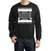 Merry Christmas Ya Filthy Animal Crewneck Sweatshirt -Noel Outfits Store pmd.2526806826.32.25097304.s3.1 front black2 ffffff none x0y0 124 800x800 1