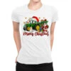 Christmas Green Tractor With Santa And Snowman Ladies Fitted T-Shirt -Noel Outfits Store pmd.2526818044.36.25097497.s3.1 front white2 ffffff none x0y0 154 800x800 1