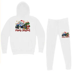 Christmas Blue Tractor With Santa And Snowman Hoodie & Jogger Set -Noel Outfits Store pmd.2526818331.185.25097496.s3.1 front white2 ffffff none x00y00 7639 800x800 1