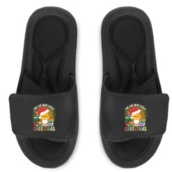 The Cat Who Stole Christmas Slide Sandal
