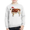 Christmas Cow Youth Sweatshirt -Noel Outfits Store pmd.2526984084.52.25100678.s3.1 front white2 ffffff none x0y0 169 800x800 1
