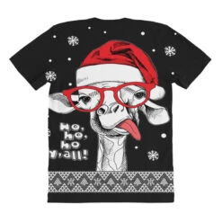 Ugly Christmas Llama Santa Xmas Llama Alpaca G All Over Women's T-shirt -Noel Outfits Store pmd.2527015607.108.25089433.s3.1 front customized1 111111 none x45y21.5 294 800x800 1