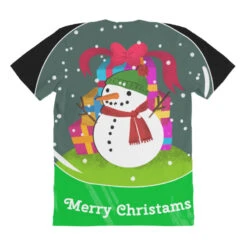 Snow Globe Funny Xmas Snowman Snowflakes Christmas All Over Women's T-shirt -Noel Outfits Store pmd.2527021919.108.25094027.s3.1 front customized1 111111 none x45ym12 294 800x800 1