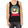Snow Globe Santa Claus Christmas Tree Believe Xmas Tank Top -Noel Outfits Store pmd.2527022279.30.25094022.s3.1 front black2 ffffff none x5.5y0 169 800x800 1