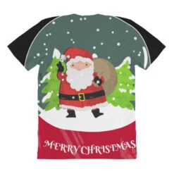 Snow Globe Santa Claus Christmas Tree Believe Xmas All Over Women's T-shirt -Noel Outfits Store pmd.2527022306.108.25094022.s3.1 front customized1 111111 none x45ym11.5 294 800x800 1
