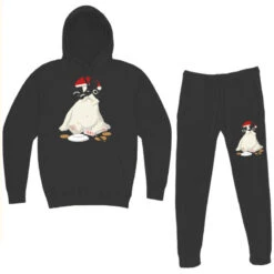 Santa English Bulldog Cookie Christmas Dog Lov Hoodie & Jogger Set -Noel Outfits Store pmd.2527027743.185.25097650.s3.1 front black2 ffffff none x20y00 7138 800x800 1
