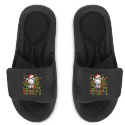 I Want A Hippopotamus For Christmas Slide Sandal