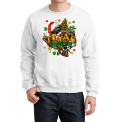 Texas Christmas Crewneck Sweatshirt