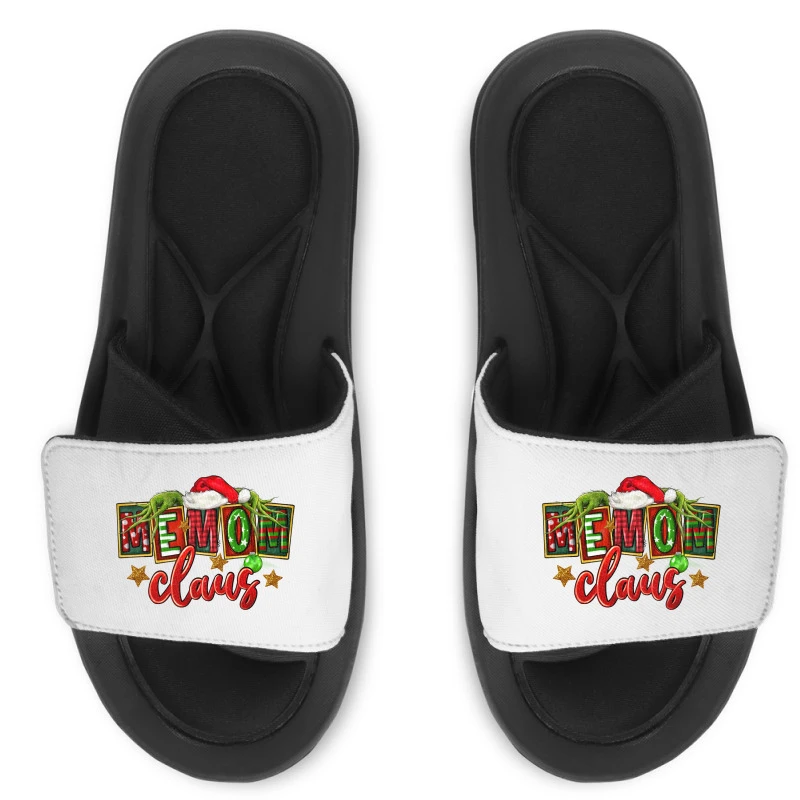 Christmas Memom Claus Slide Sandal 3 Christmas Memom Claus Slide Sandal