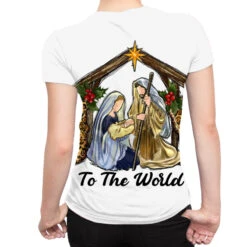 Joy To The World Baby Jesus Christmas All Over Women's T-shirt -Noel Outfits Store pmd.2527107578.108.25102460.s3.1 front customized3 f5f5f5 none x45y52.5 294 800x800 1