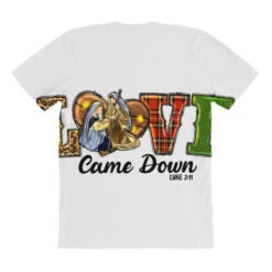 Love Came Down Baby Jesus Christmas All Over Women's T-shirt -Noel Outfits Store pmd.2527112006.108.25102502.s3.1 front customized1 f5f5f5 none x45y103.5 294 800x800 1